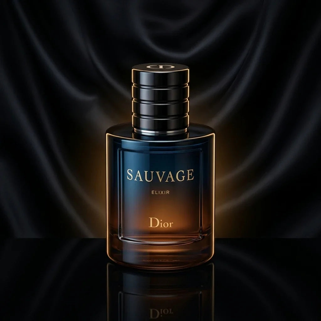 Dior Sauvage Elixir perfume bottle