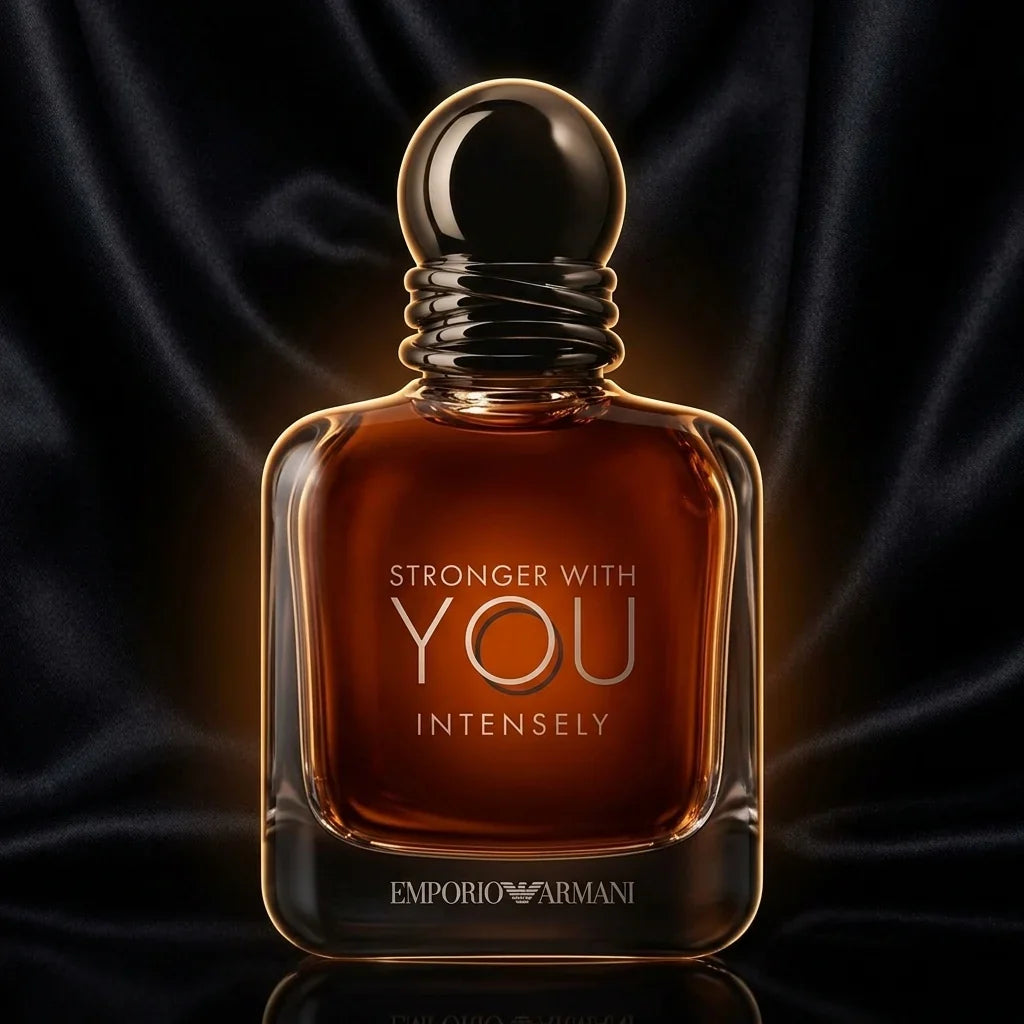 Giorgio Armani Stronger With You Intensely perfume bottle