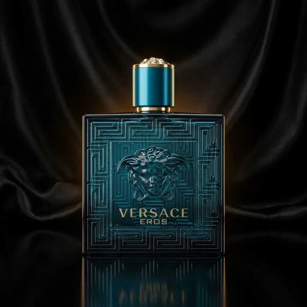 Versace Eros perfume bottle